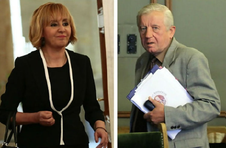 Мая Манолова и ген. Михо Михов обсъждани като лява президентска двойка
