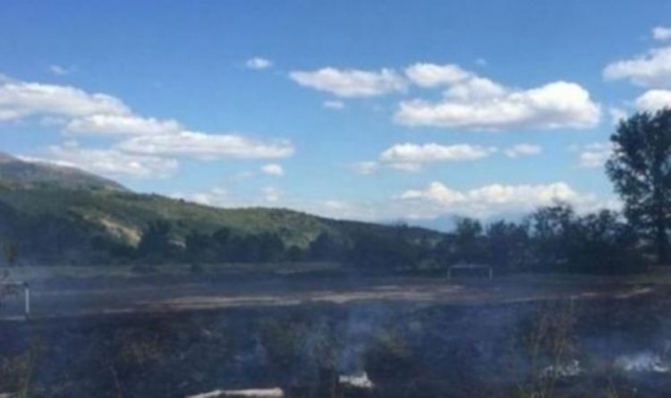 Изгоря стадионът в село Копиловци