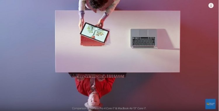 Видео на Microsoft размазва епълския MacBook (видео)