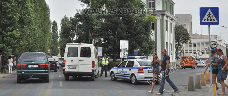 КАТ затапи центъра, МВР идва в Хасково в събота