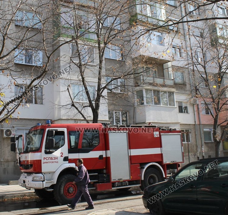 60-годишна жена бе обгазена при пожар в Димитровград