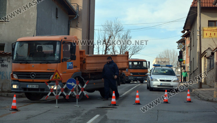 ВиК авария затвори улица “Дунав”