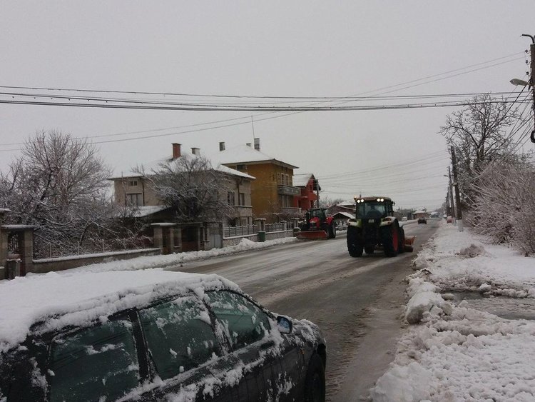 Пътищата в общината са почистени