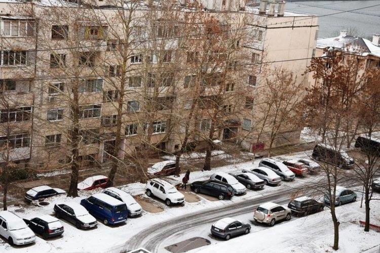 Отново снеговалеж,за кратко