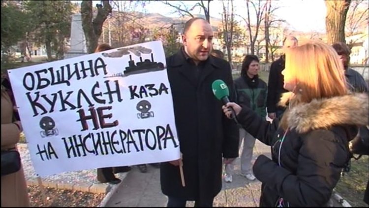 Куклен на бунт срещу строителството на крематориум