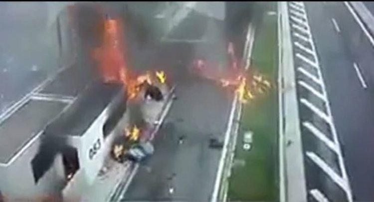 В тежка катастрофа загина синът на шефа на "Джъмбо" (видео)