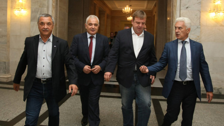Обединените патриоти на разговори с ГЕРБ, преговори нямало