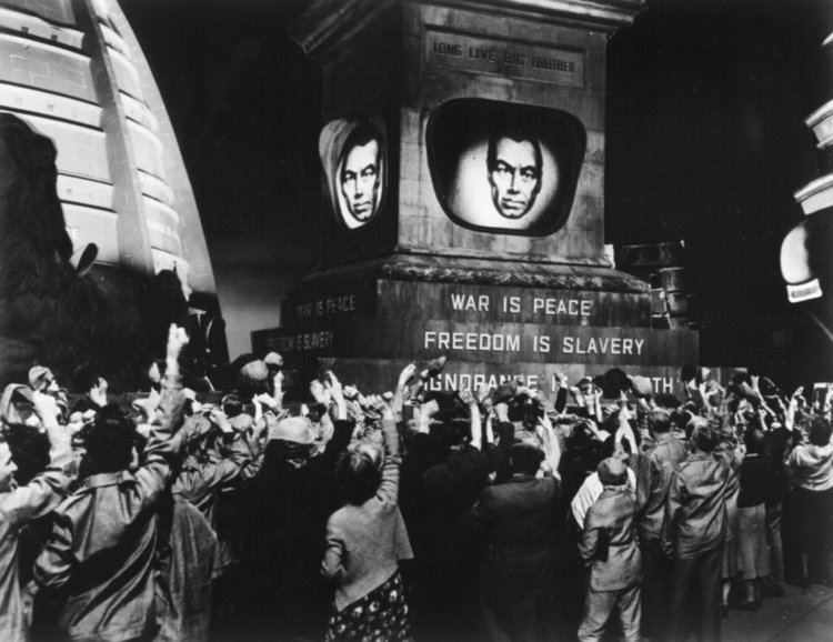 Кина в САЩ и Европа прожектират "1984" като протест срещу Тръмп