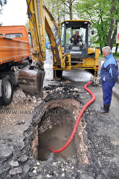  Половин Хасково без вода заради авария