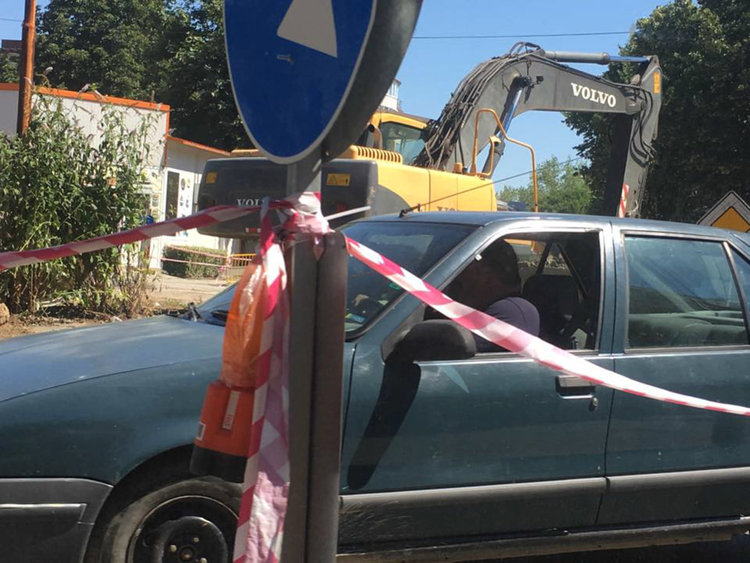 10 дни без преминаване на МПС-та в отсечка на ул. "Стара планина"
