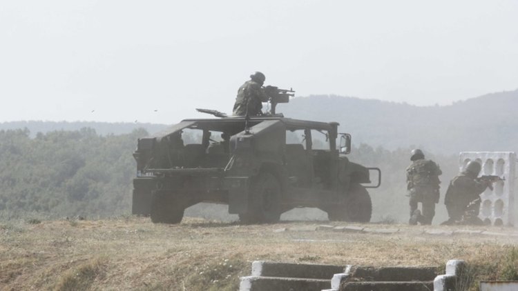 Военни от 4 държави се включиха в учението Eagle sentinel 17