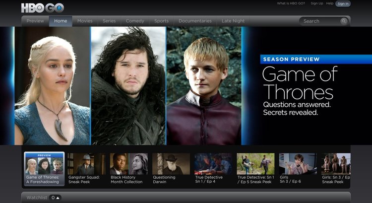 Вече е възможен директен абонамент за HBO GO