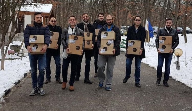 Ротаракт зарадва възрастните на Кенана с аудиокиги и музикална уредба