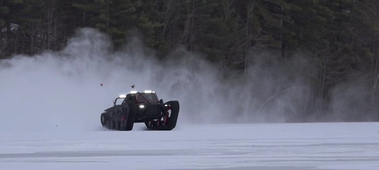 Най-противното превозно средство се движи с ужасяваща скорост (видео)