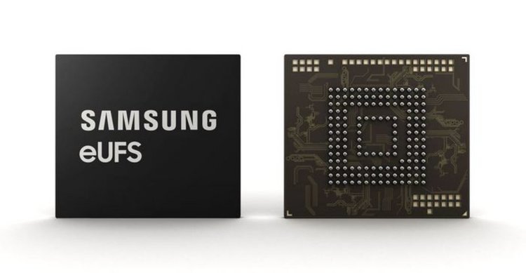 Samsung започна производство на 256GB eUFS памет
