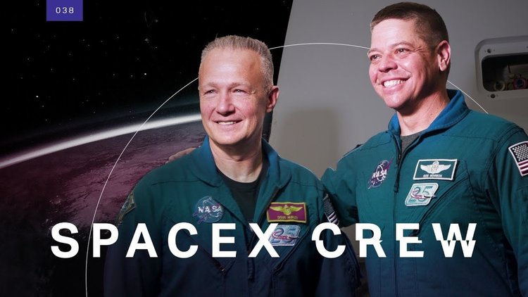 Първите двама астронавти на SpaceX (видео)