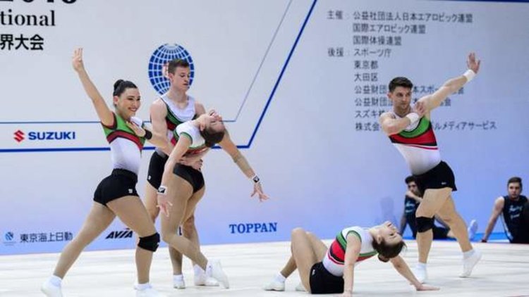 Три медала от Европейското по спортна аеробика в Баку за България