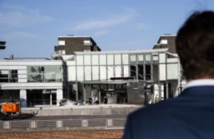 Голяма експлозия в централата на данъчната служба в Дания