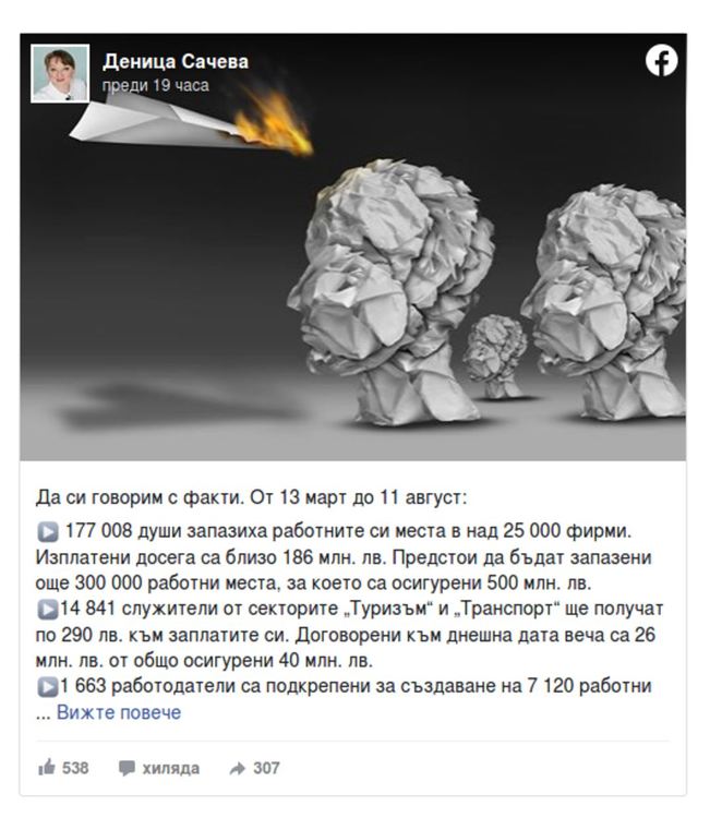 Едно наум: Има ли пилот в горящия самолет на Сачева