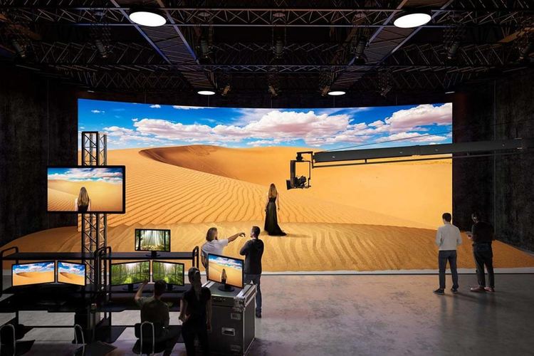 Sony тества смазваща microLED алтернатива на зеления екран по време на снимките на The Mandalorian