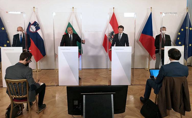 Борисов търси справедливост при разпределението на ваксините във Виена