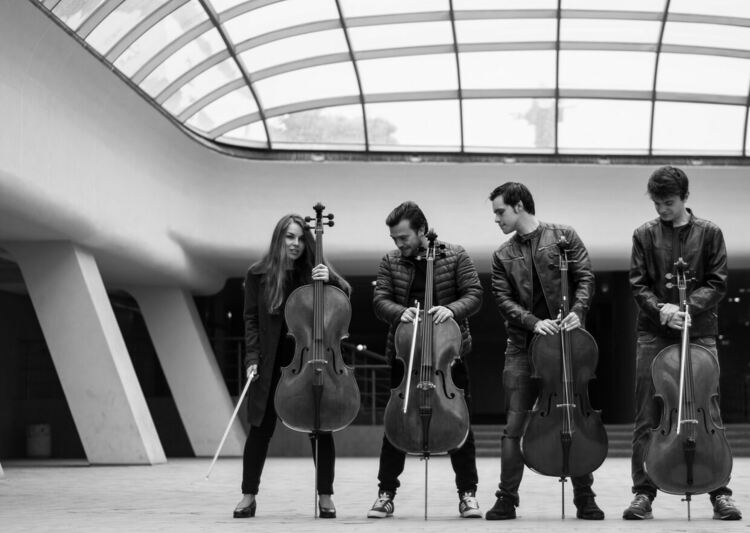 Световна премиера на "Аполония" - Underground Cello Quartet
