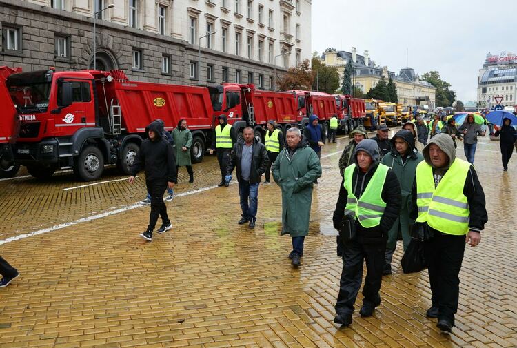 Пореден протест на пътностроителния бранш