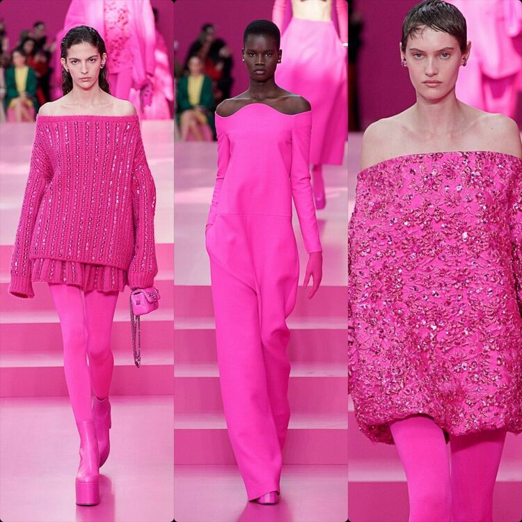 Valentino представи “живот в розово” на Парижката седмица на модата