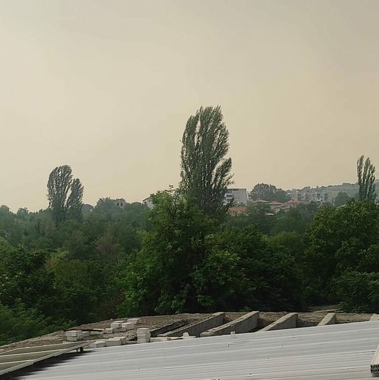 В Маджарово и Ивайловград се оплакват от задимяване от пожарите в Гърция