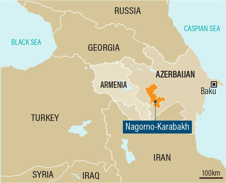 Азербайджан съобщи, че в страната е пристигнала делегация за преговори за Нагорни Карабах