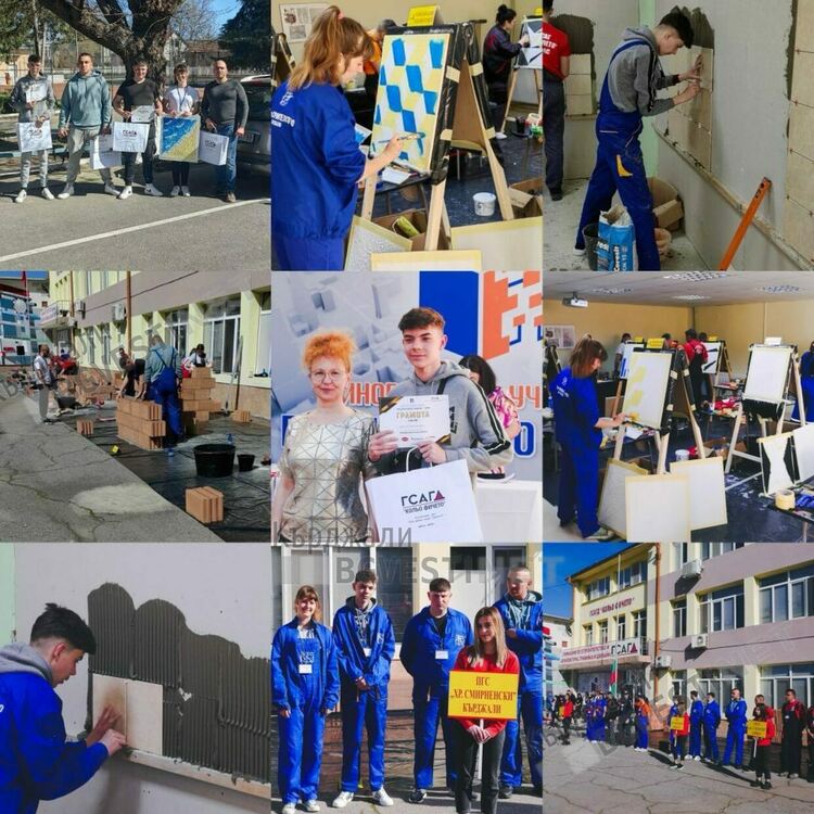 Кърджалийската ковачница на кадри за строителния бранш  с достойно представяне на Националното състезание „Най-добър млад строител”