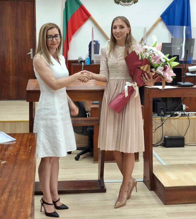 Йорданка Ненчева встъпи в длъжност като съдия в Районен съд – Свиленград