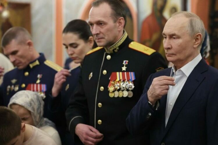 За Коледа Путин каза, че сражаващите се във войната изпълняват божията „свята мисия“