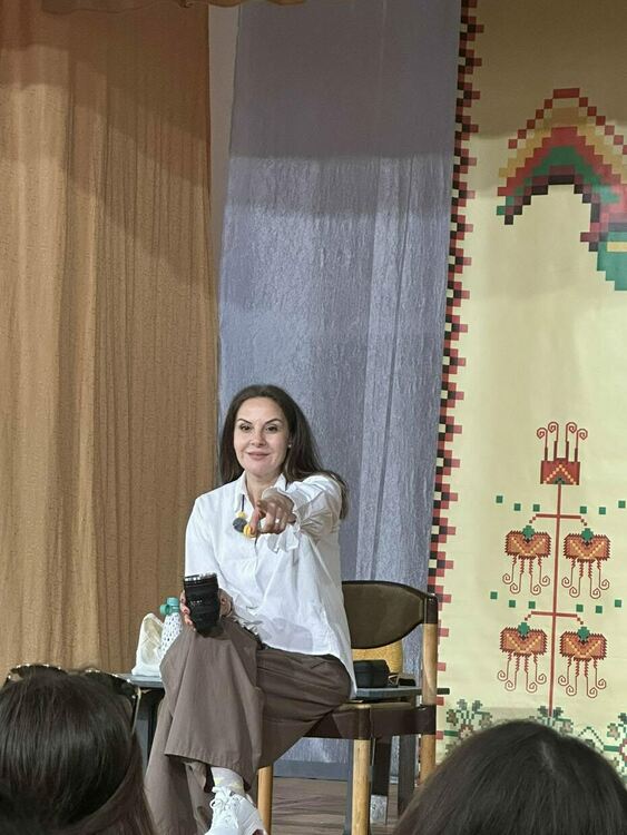 Актрисата Гергана Стоянова проведе мотивационен семинар в Кърджали